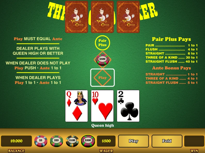Poker cheat code
